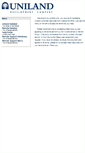 Mobile Screenshot of my.uniland.com